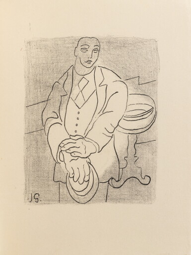 View full screen - View 1 of Lot 91. Le Casseur d’assiettes. Paris, 1924. In-4. Broché. Un des 10 exemplaires de tête sur Japon ancien des manufactures impériales, le numéro 1..
