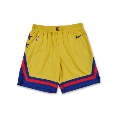View full screen - View 1 of Lot 178. Victor Wembanyama Game Issued ‘Rising Stars’ Shorts .