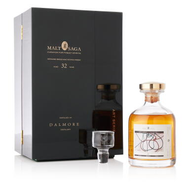 View full screen - View 1 of Lot 8141. Dalmore 32 Year Old by Malt Saga Art Series Chapter 1.0 - Zhang Enli 張恩利 46.6 abv 1991 (1 BT70).
