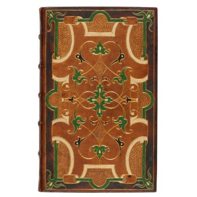 View full screen - View 1 of Lot 1469. Tacitus, Opera, Venice, Paolo Manuzio & Heirs of Andrea Torresano, 1534, French polychrome binding, ca. 1560.