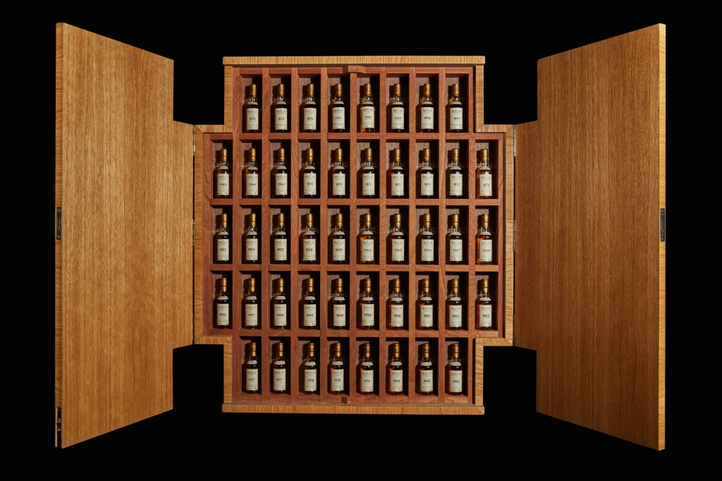 View full screen - View 1 of Lot 161. THE MACALLAN FINE & RARE MINIATURE COLLECTION .