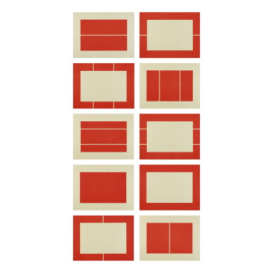 View full screen - View 1 of Lot 359. Untitled (Schellmann 157-166).