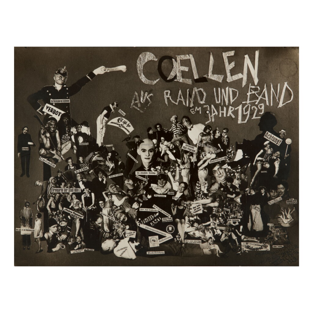 View full screen - View 1 of Lot 68. AUGUST SANDER | COELLEN AUS RAND UND BAND EM JAHR 1929 (COLOGNE GOES WILD IN THE YEAR 1929).