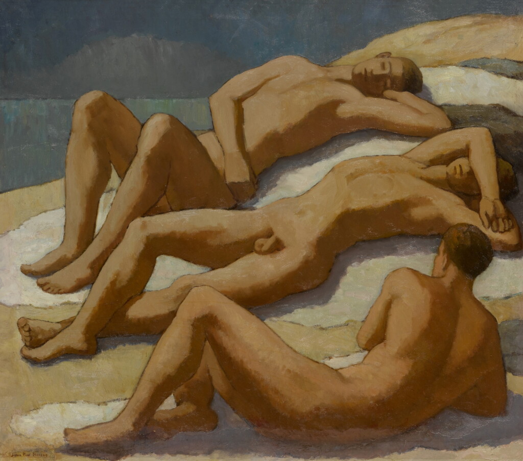 View full screen - View 1 of Lot 503. Sunbathers.