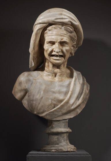 View full screen - View 1 of Lot 6. Bust of a Hag.