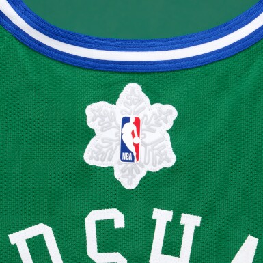 View full screen - View 1 of Lot 47. Naji Marshall ‘Christmas Day’ Dallas Mavericks 2025-2026 Game Worn Classic Edition Jersey.