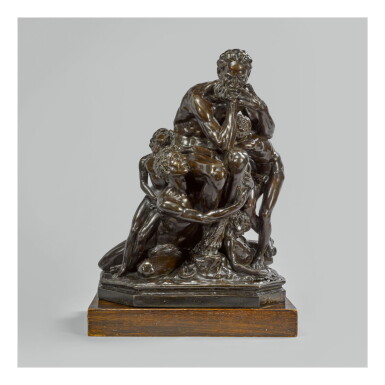 View full screen - View 1 of Lot 475. AFTER JEAN-BAPTISTE CARPEAUX | UGOLINO AND HIS SONS.