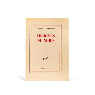 View full screen - View 1 of Lot 116. Archives du Nord. Paris, Gallimard, 1977. Édition originale, exemplaire sur grand papier..