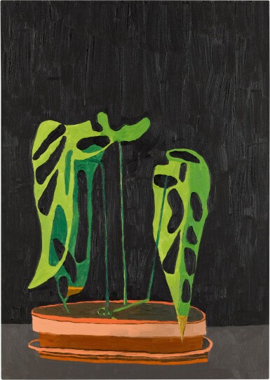 View full screen - View 1 of Lot 220. JONAS WOOD | NIGHT PLANT.