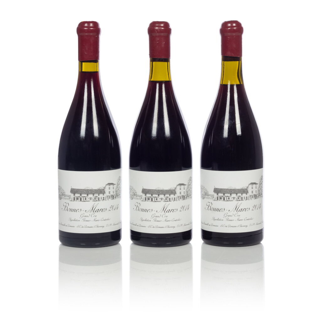 View full screen - View 1 of Lot 161. Bonnes Mares 2014 Domaine d'Auvenay (3 BT).