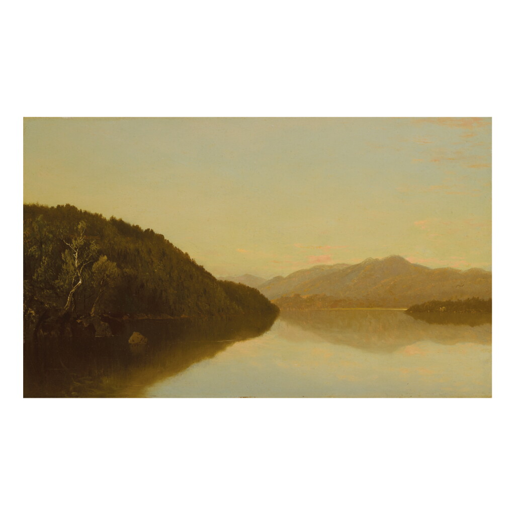 View full screen - View 1 of Lot 42. JOHN FREDERICK KENSETT | LAKE GEORGE.