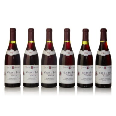 View full screen - View 1 of Lot 301. Clos de la Roche 1988 Georges Lignier (12 BT).