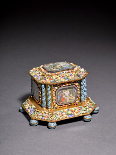 View full screen - View 1 of Lot 242. Casket with mythological scenes.