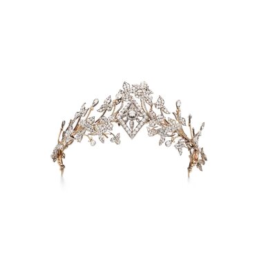 View full screen - View 1 of Lot 1074. Diamond tiara, mid-19th century and later.