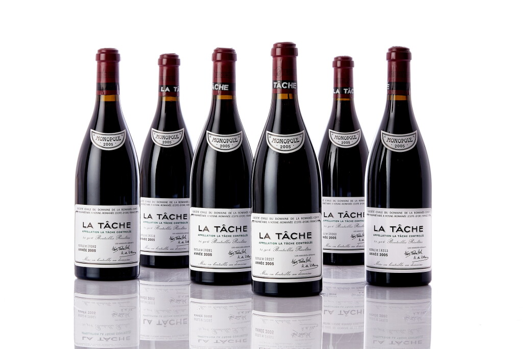 View full screen - View 1 of Lot 7518. La Tâche 2005 Domaine de la Romanée-Conti (6 BT).