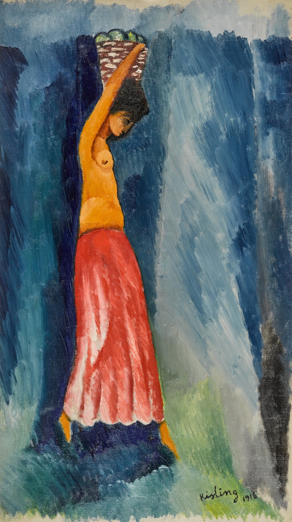View full screen - View 1 of Lot 276. Jeune paysanne.