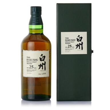 View full screen - View 1 of Lot 8252. 白州 The Hakushu 25 Year Old 43.0 abv NV (1 BT70).