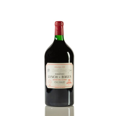 View full screen - View 1 of Lot 278. Château Lynch-Bages Hand-Signed 1980s Double Magnum Vertical (7 DM).