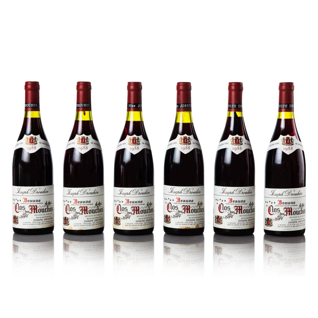View full screen - View 1 of Lot 3171. Beaune, Clos des Mouches Rouge 1988 Joseph Drouhin (12 BT).