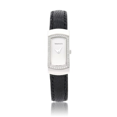 View full screen - View 1 of Lot 342. Reference 0607 Classique | A white gold and diamond-set wristwatch, Circa 1995.
