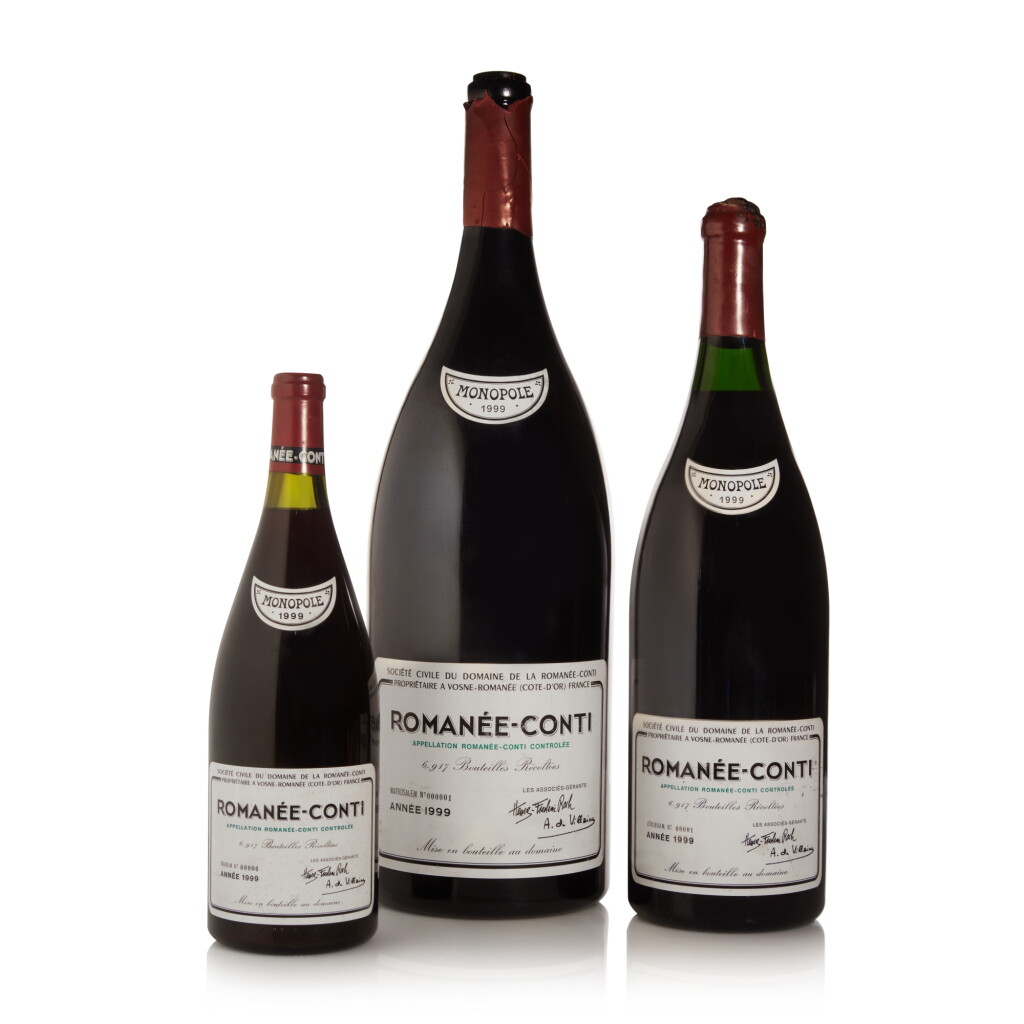 View full screen - View 1 of Lot 380. Romanée Conti 1999 Domaine de la Romanée-Conti (1 JM30).