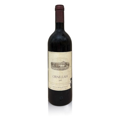 View full screen - View 1 of Lot 522. Sassicaia 1987 and Ornellaia 1988 (2 BT).