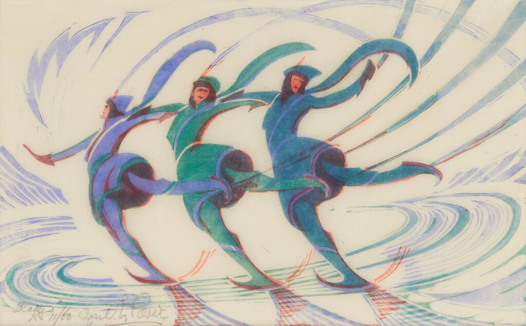 View full screen - View 1 of Lot 304. Skaters (Coppel CEP 29).