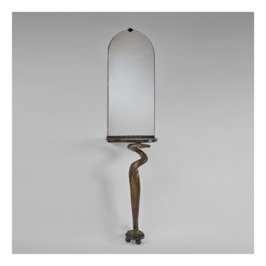 View full screen - View 1 of Lot 45. "Cobra" Console and Mirror.