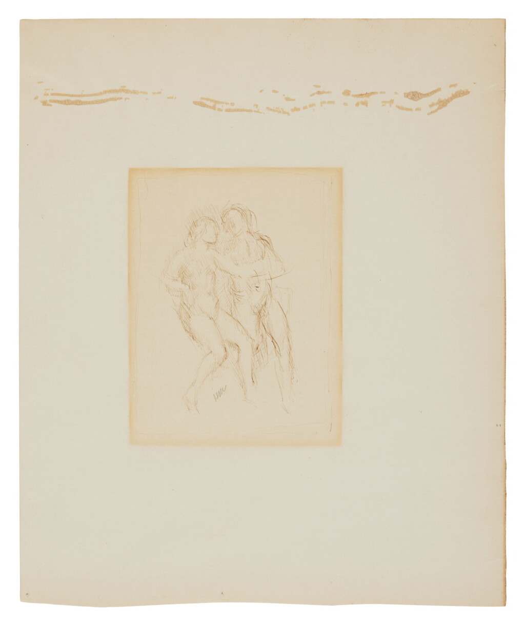 View full screen - View 1 of Lot 1122. Untitled (Two Nudes).