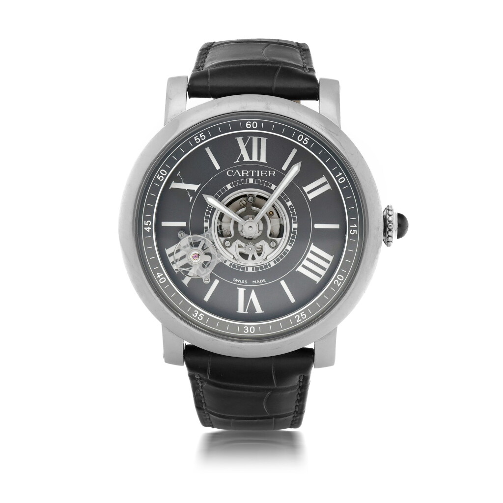 View full screen - View 1 of Lot 323. ASTROTOURBILLON NIOBIUM-TITANIUM TOURBILLON WRISTWATCH CIRCA 2010.