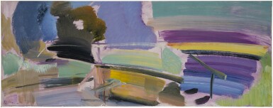 View full screen - View of River at Avington No. 4.