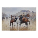 JEAN BÉRAUD | ROND-POINT DES CHAMPS-ÉLYSÉES