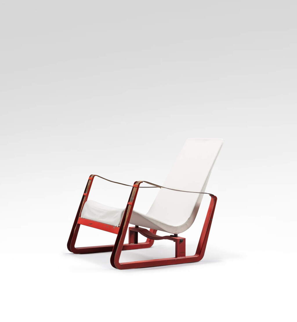 View full screen - View 1 of Lot 116. Cité resting armchair.
