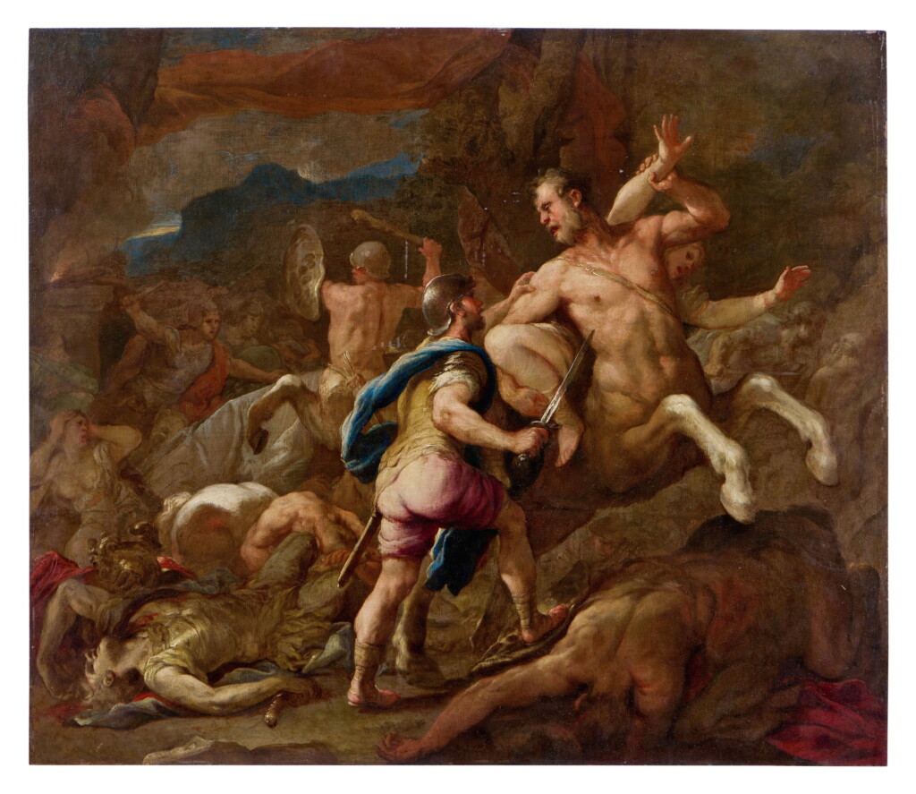View full screen - View 1 of Lot 25. Battle of the Lapiths and Centaurs.