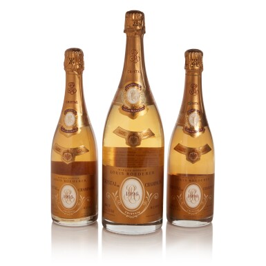 View full screen - View 1 of Lot 149. Louis Roederer, Cristal Brut 1990 (5 BT).