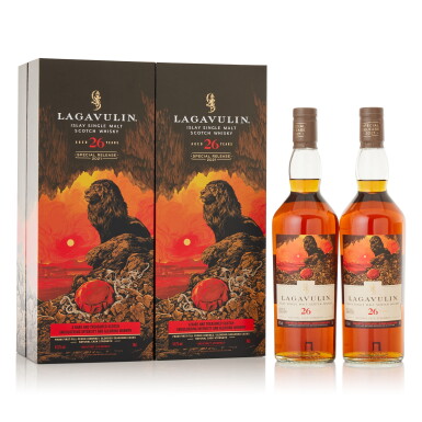 View full screen - View 1 of Lot 9516. Lagavulin 26 Year Old Special Release 2021 44.2 abv NV (2 BT70).