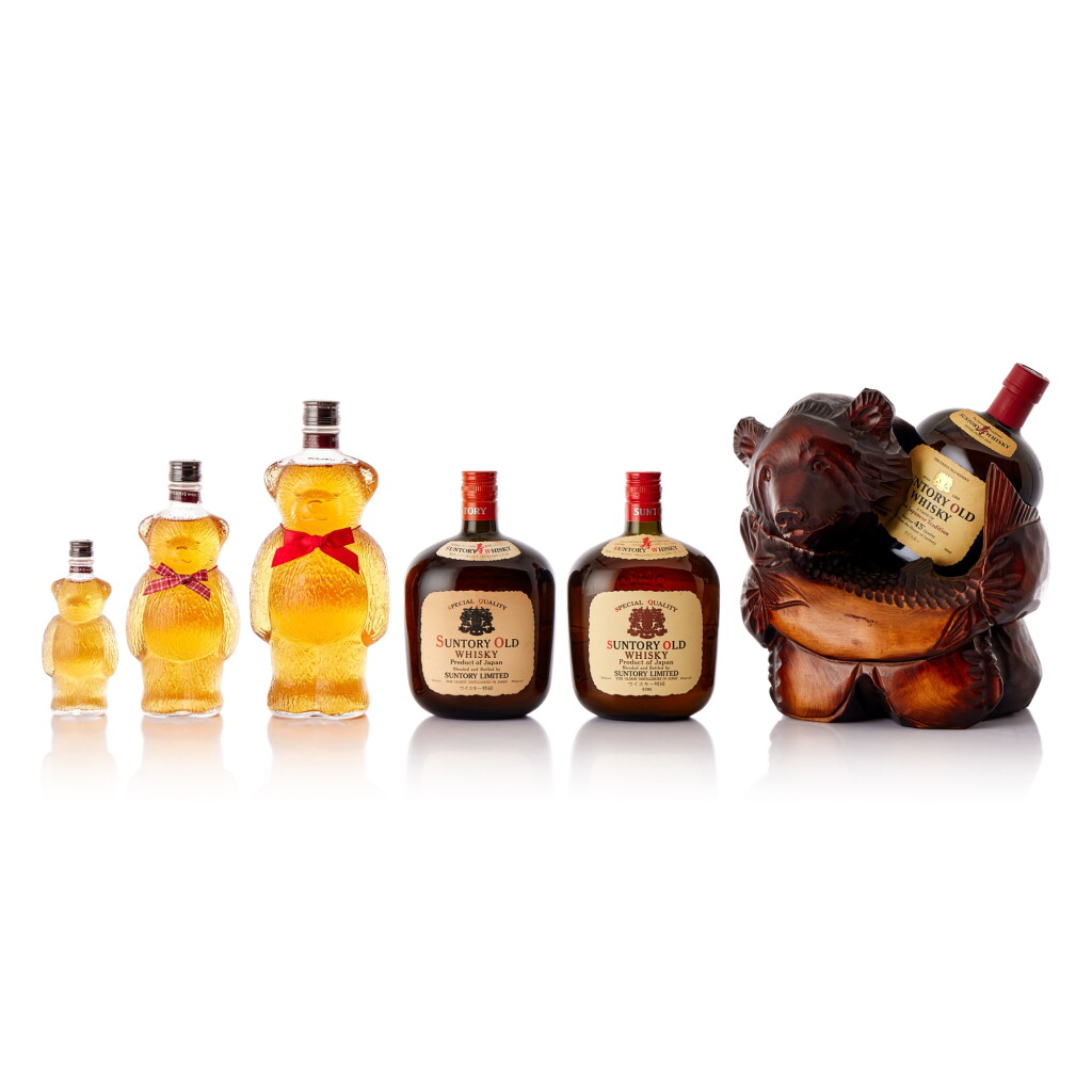 View full screen - View 1 of Lot 497. Suntory Reserve and Suntory Old Blended Whisky Mixed Lot (1 BT8, 1 BT30, 1 BT60, 1 BT70, 2 BT76).