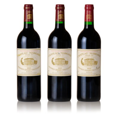 View full screen - View 1 of Lot 390. Château Margaux 1995 (3 BT).