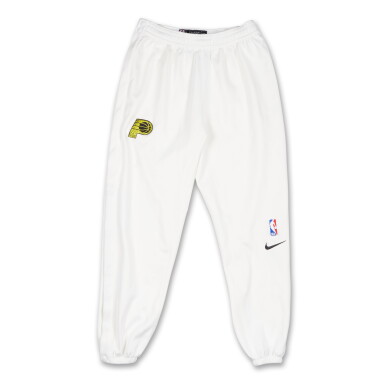 View full screen - View 1 of Lot 133. Andrew Nembhard Indiana Pacers 2024-2025 City Edition Warmup Pants.