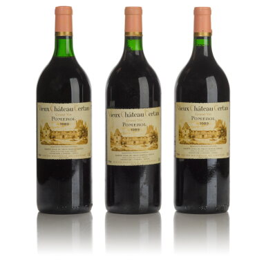 View full screen - View 1 of Lot 164. Vieux Château Certan 1989 (6 MAG).
