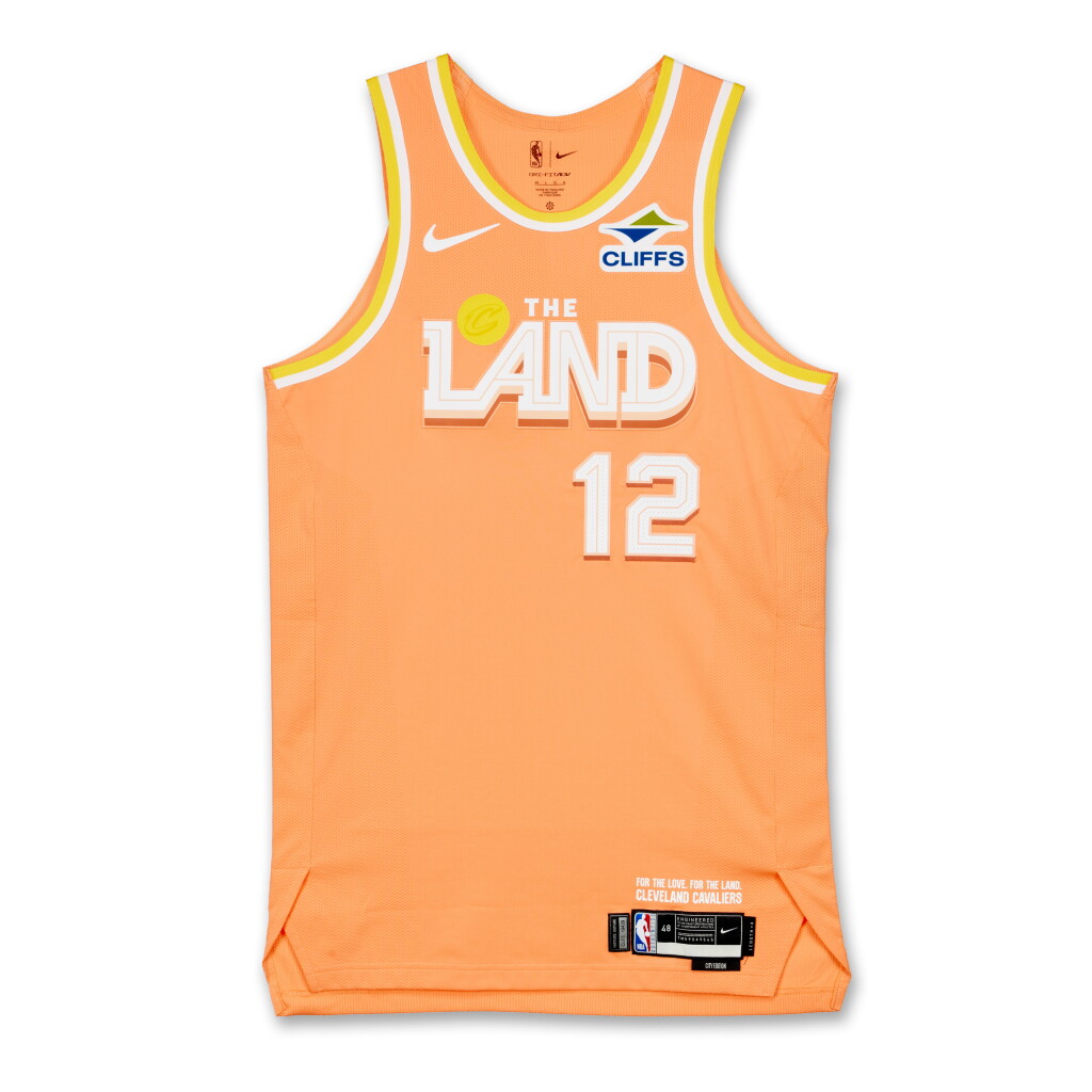 View full screen - View 1 of Lot 48. De'Andre Hunter Cleveland Cavaliers 2025-2026 Game Issued City Edition Jersey .