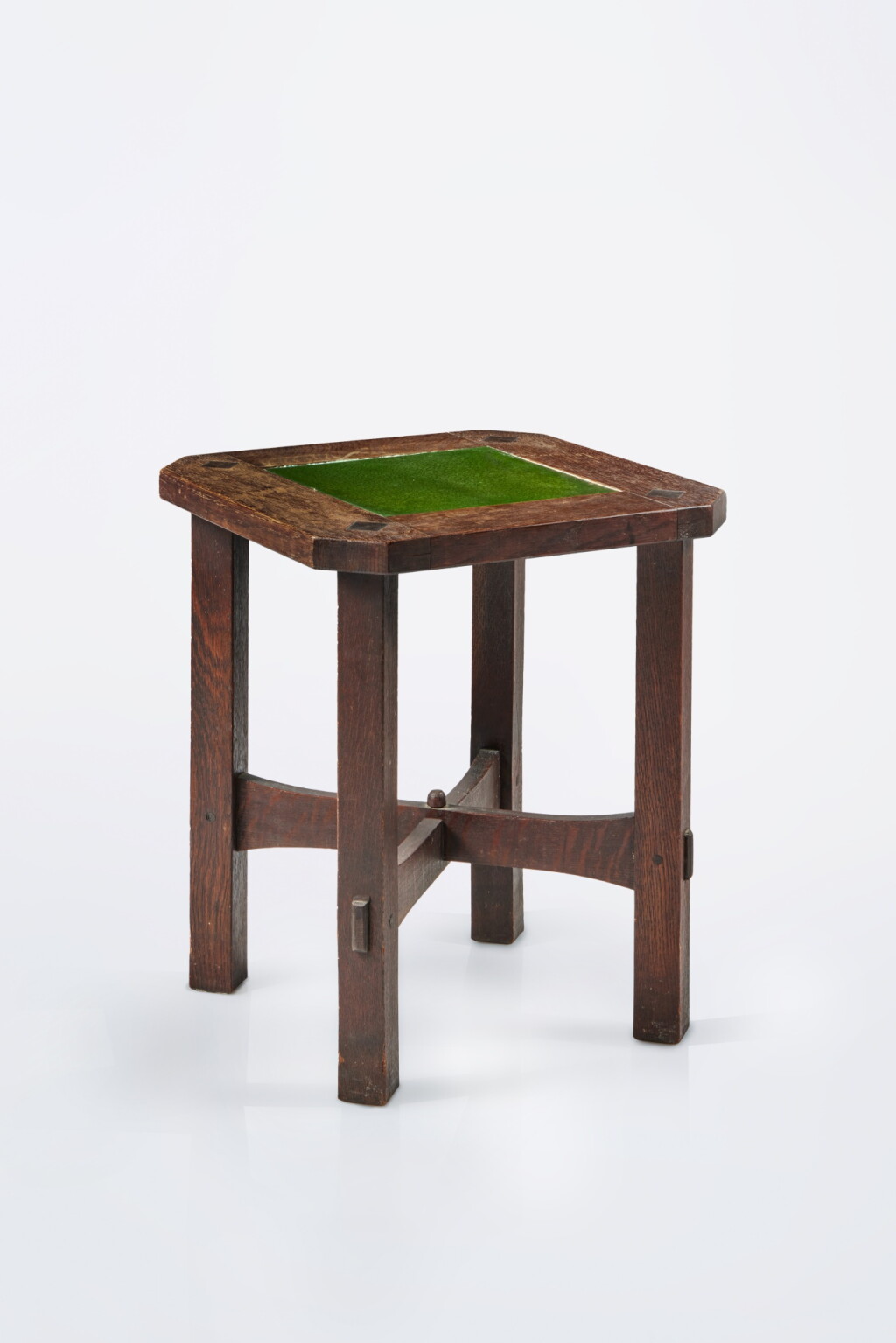 View full screen - View 1 of Lot 120. "Tile-Top" Plant Stand.