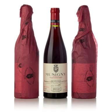 View full screen - View 1 of Lot 120. Musigny, Cuvée Vieilles Vignes 2012 Comte Georges de Vogüé (3 BT).