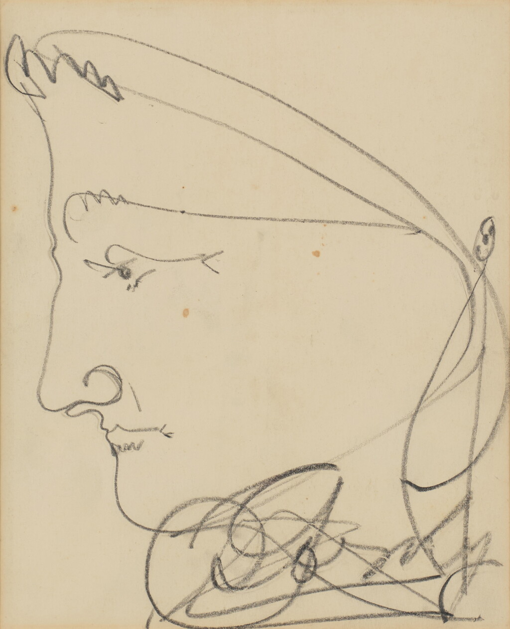 View full screen - View 1 of Lot 1380. Untitled (Head in Profile).