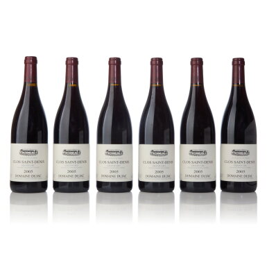 View full screen - View 1 of Lot 138. Clos Saint Denis 2005 Domaine Dujac (12 BT).