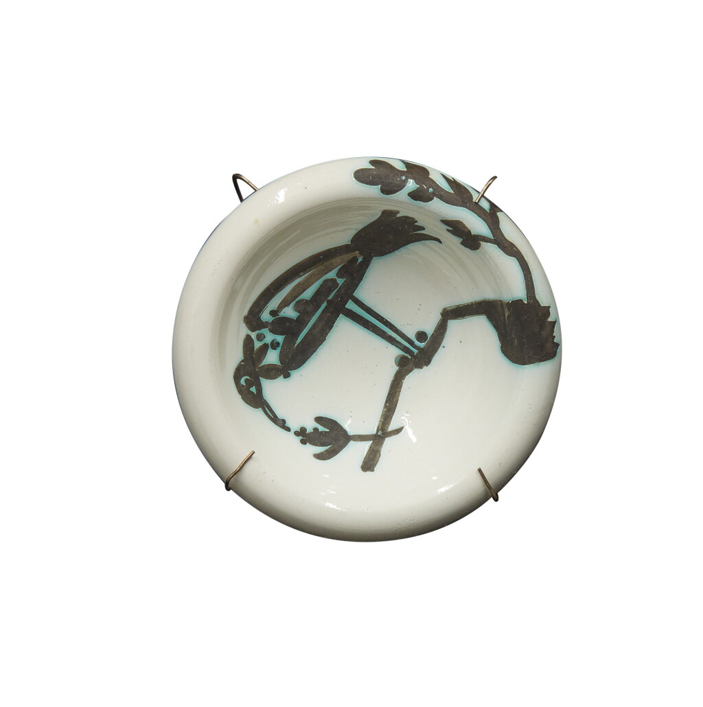 View full screen - View 1 of Lot 52. Oiseau sur la branche (A. R. 175).