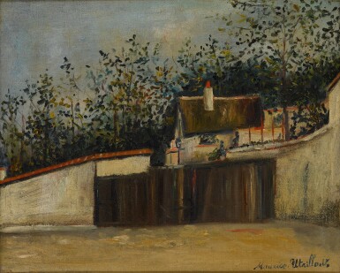 View full screen - View 1 of Lot 476. Rue Saint-Vincent et Chaumière d’Henri IV, Montmartre.