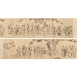 薛稷(款) 羣仙高會圖  ｜Attributed to Xue Ji, Immortal Gathering
