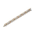 Gold and Diamond 'Seven Butterflies' Bracelet