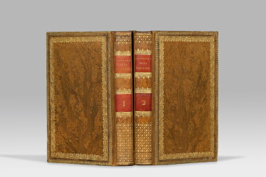 View full screen - View 1 of Lot 21. CHATEAUBRIAND. Les martyres ou Le Triomphe de la religion chrétienne. 1809. Ed originale. Rel. de Beguin.